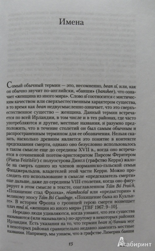 Иллюстрация 3 из 11 для Банши. Фольклор и мифология Ирландии - Лайсафт, Михайлова | Лабиринт - книги. Источник: Комаров Владимир