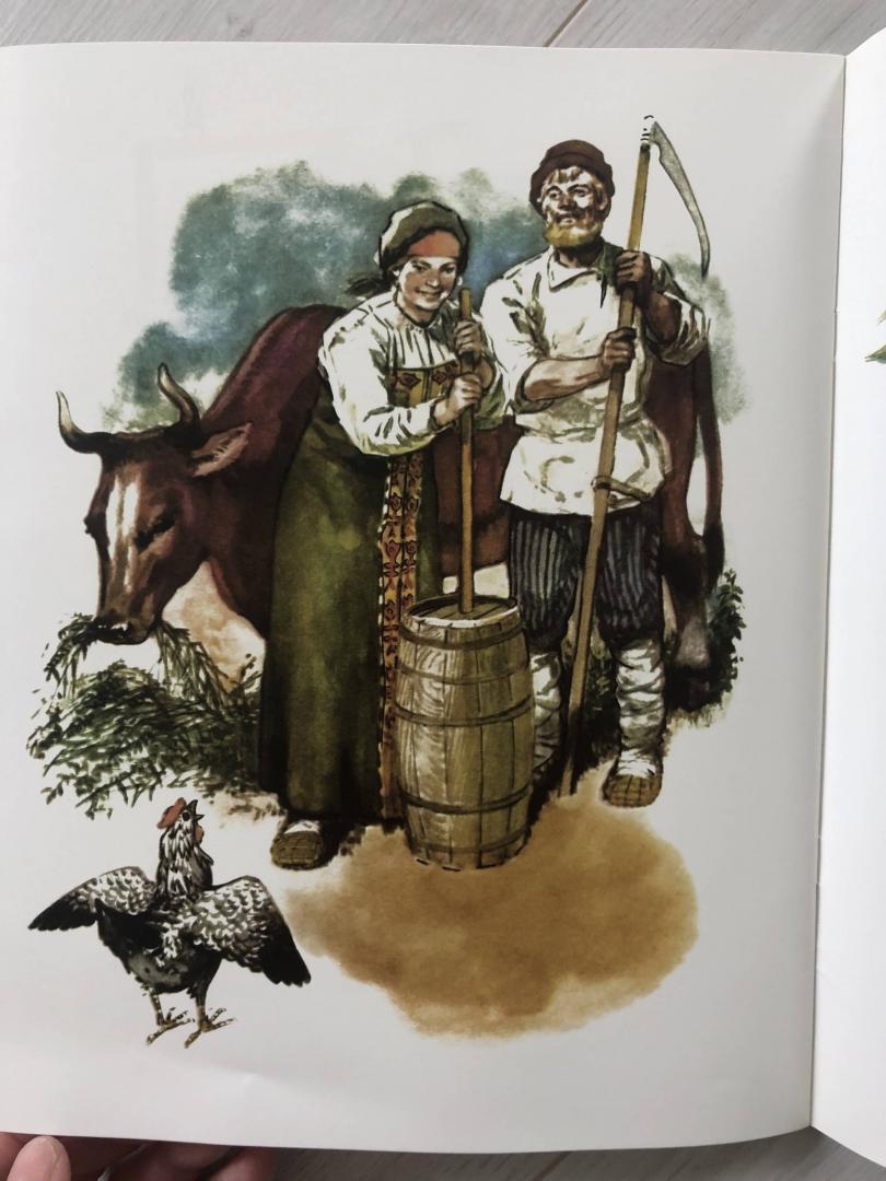 Иллюстрация 26 из 29 для Петушок и бобовое зёрнышко | Лабиринт - книги. Источник: Ки  Анастасия