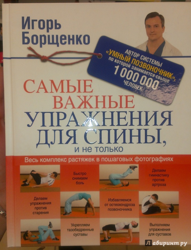 Иллюстрация 7 из 27 для Самые важные упражнения для спины, и не только - Игорь Борщенко | Лабиринт - книги. Источник: Annexiss