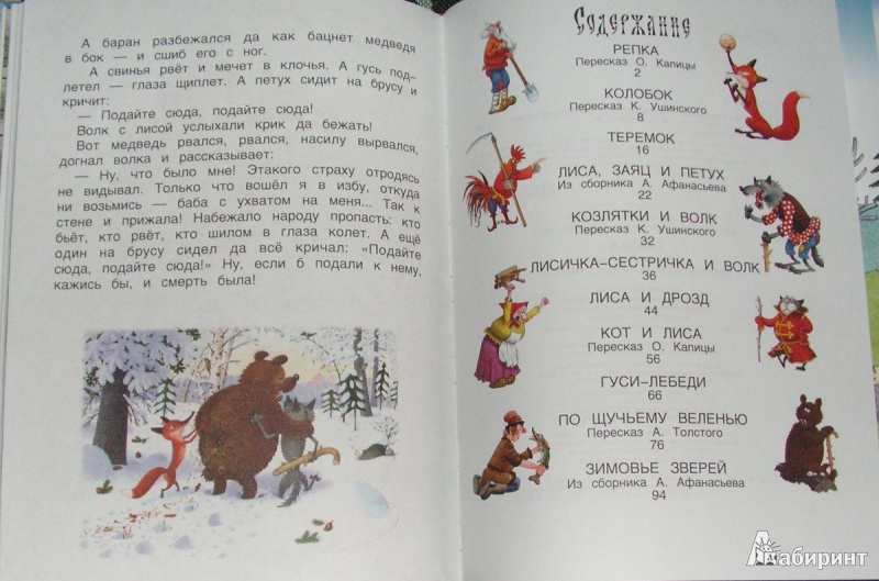 Иллюстрация 10 из 13 для Сказки в иллюстрациях Германа и Елены Огородниковых | Лабиринт - книги. Источник: Solen