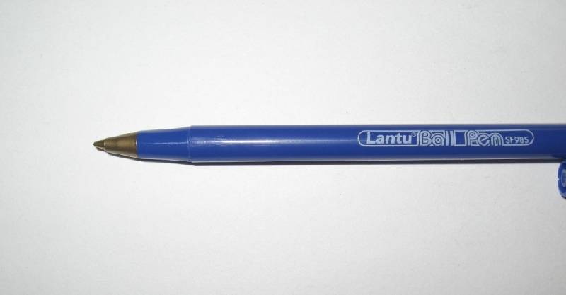 Иллюстрация 5 из 9 для Ручка шариковая Lantu (синяя) | Лабиринт - канцтовы. Источник: ixora