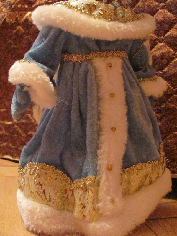 Иллюстрация 7 из 15 для Кукла декоративная "Снегурочка" 30 см (22589) | Лабиринт - сувениры. Источник: SaDacO