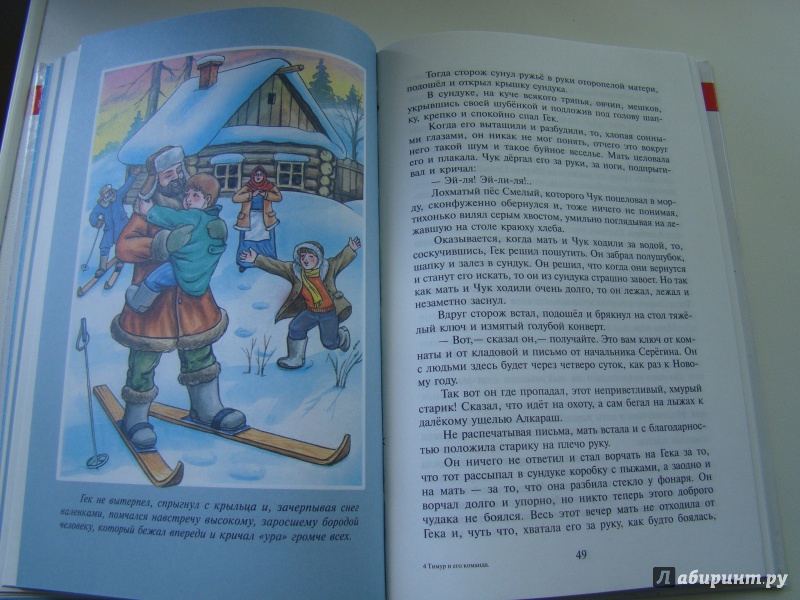 Иллюстрация 5 из 27 для Тимур и его команда - Аркадий Гайдар | Лабиринт - книги. Источник: KedrMen