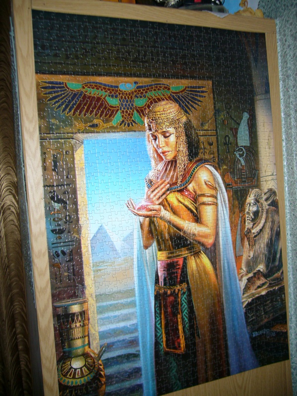 Иллюстрация 4 из 4 для Египетская принцесса, 1000 деталей (C-102037) | Лабиринт - игрушки. Источник: Dmitry78