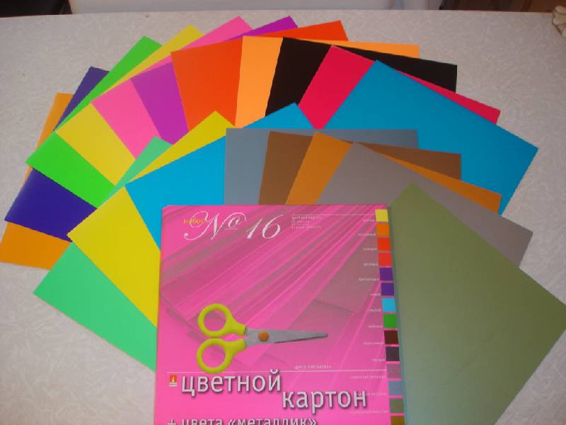 Иллюстрация 7 из 7 для Набор цветного картона. + цвета "металлик", + флюоресцентные цвета. 20 листов/20 цветов, А4 | Лабиринт - канцтовы. Источник: Mousic