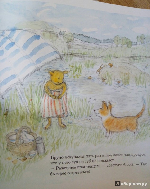 Иллюстрация 49 из 58 для Лето мишки Бруно - Гунилла Ингвес | Лабиринт - книги. Источник: Панина Елена