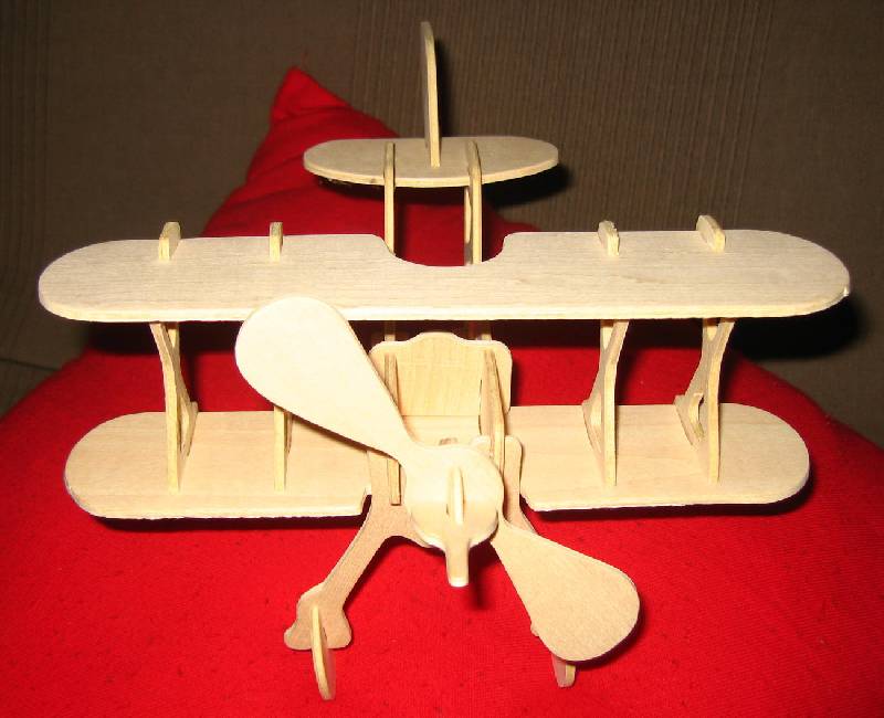 Иллюстрация 14 из 14 для Модель сборная деревянная Аэроплан | Лабиринт - игрушки. Источник: Губяткин  Павел Владимирович