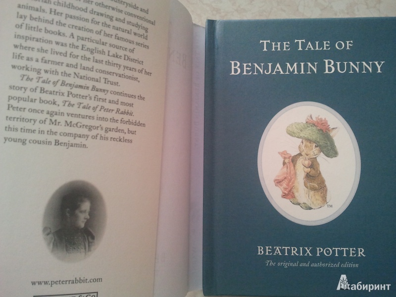 Иллюстрация 3 из 10 для The Tale of Benjamin Bunny - Beatrix Potter | Лабиринт - книги. Источник: Мухидинова  Евгения Александровна