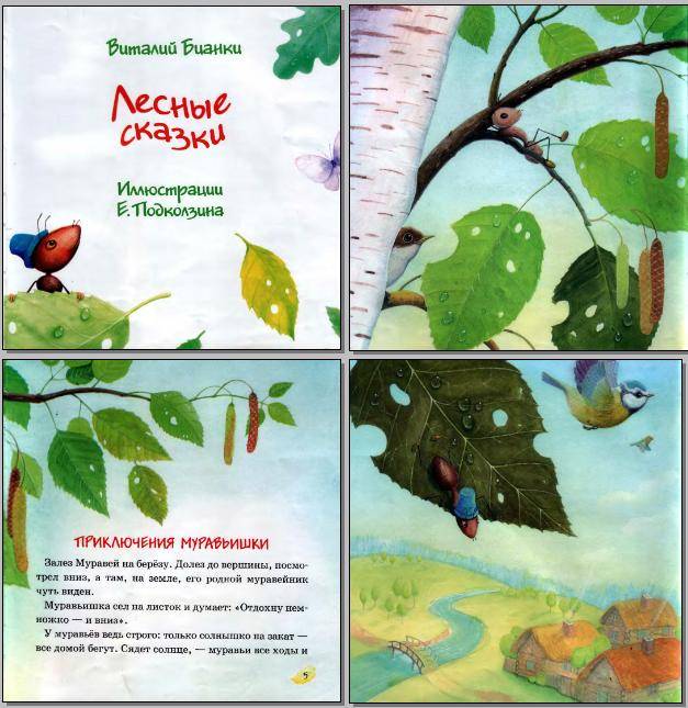 Иллюстрация 9 из 39 для В подарок малышу: Лесные сказки - Виталий Бианки | Лабиринт - книги. Источник: CDRom