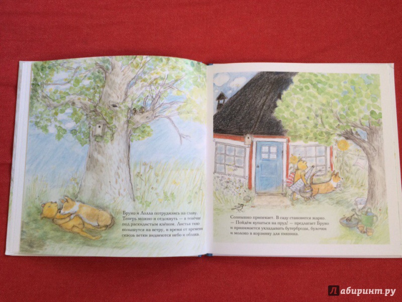 Иллюстрация 40 из 58 для Лето мишки Бруно - Гунилла Ингвес | Лабиринт - книги. Источник: Сан Санна