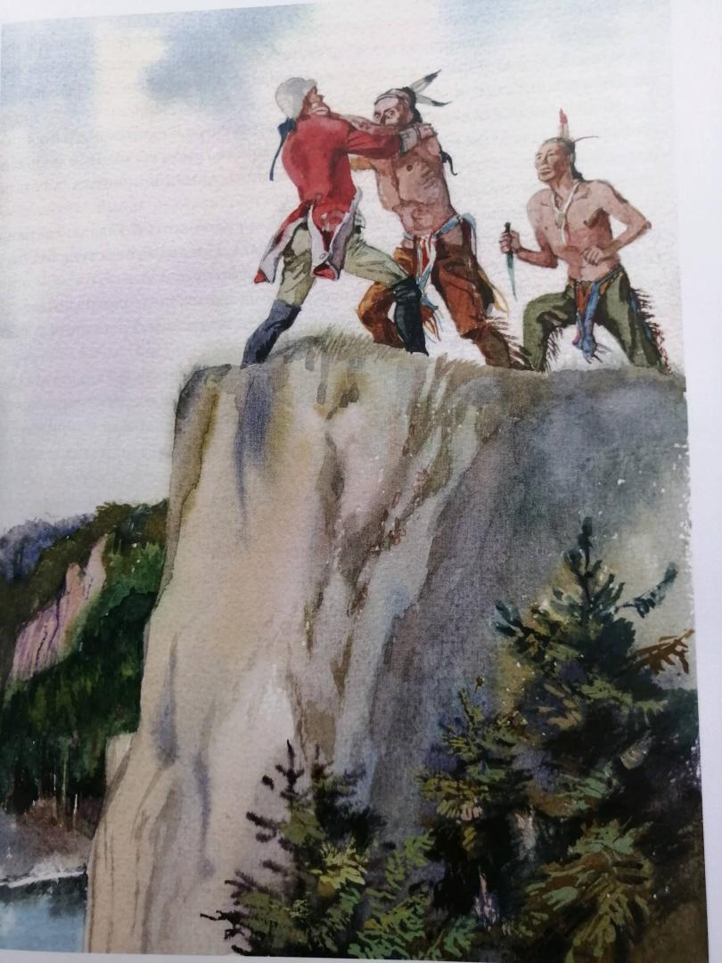 Иллюстрация 58 из 59 для Последний из могикан, или Повествование о 1757 годе - Джеймс Купер | Лабиринт - книги. Источник: Ш  Елена