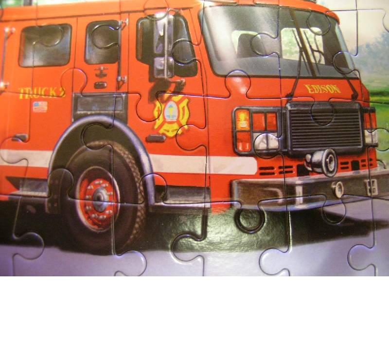 Иллюстрация 5 из 5 для Puzzle-60 MIDI "Пожарная команда" (В-06359) | Лабиринт - игрушки. Источник: Р.  Светлана