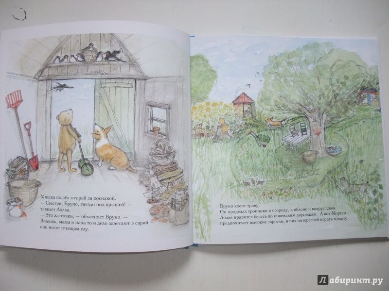Иллюстрация 24 из 58 для Лето мишки Бруно - Гунилла Ингвес | Лабиринт - книги. Источник: AL980