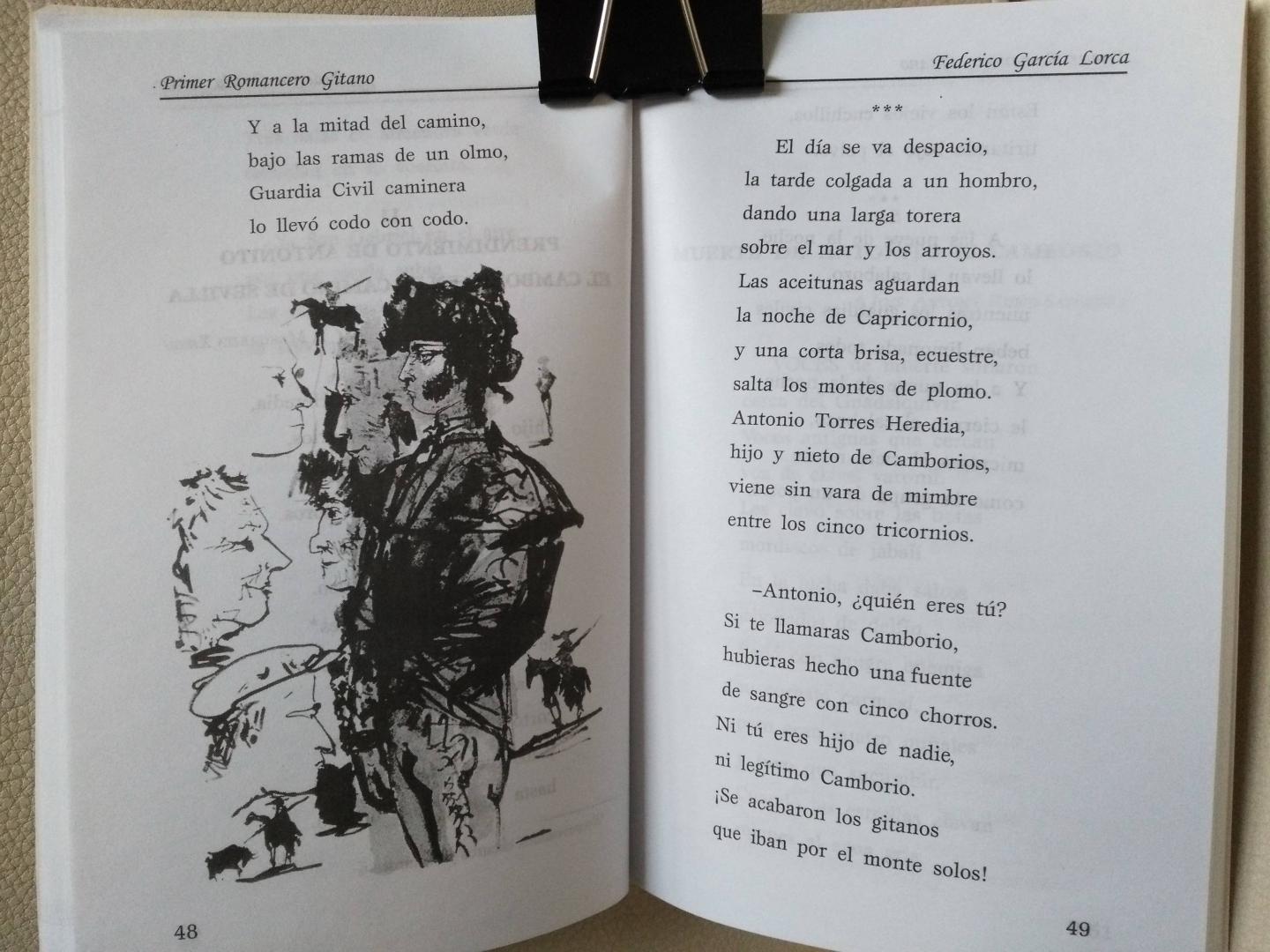 Иллюстрация 16 из 18 для Romancero Gitano - Federico Lorca | Лабиринт - книги. Источник: Савельева  Ольга