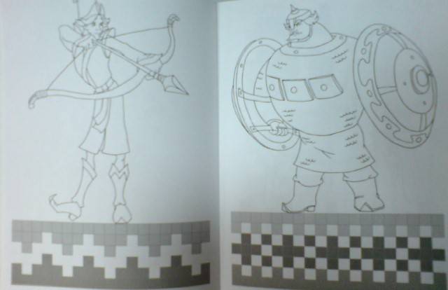 Иллюстрация 3 из 5 для Мозаика "Добрыня Никитич и Змей Горыныч" (№ 0707) | Лабиринт - книги. Источник: Настёна