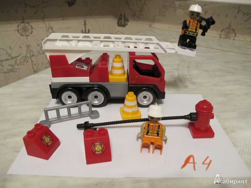 Иллюстрация 2 из 11 для Конструктор Big Brick "Пожарная команда" 21 деталь (Т53533) | Лабиринт - игрушки. Источник: Зазымкина Александра Васильевна