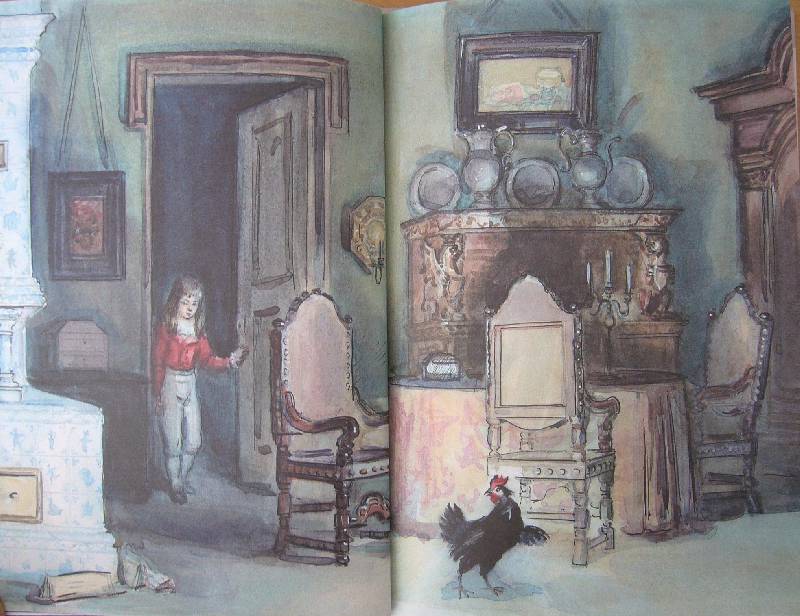 Иллюстрация 15 из 34 для Черная курица - Антоний Погорельский | Лабиринт - книги. Источник: Челла