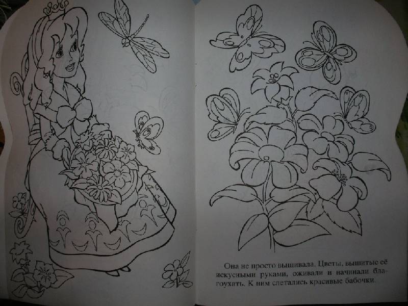 Иллюстрация 3 из 5 для Принцесса (вышивание). Раскраска | Лабиринт - книги. Источник: Tiger.