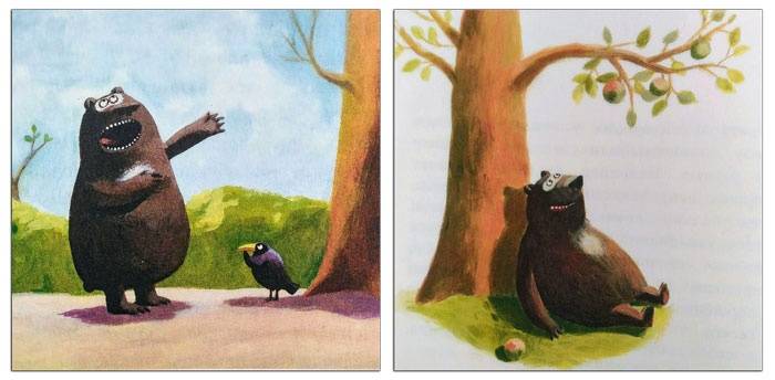 Иллюстрация 37 из 42 для Медведь в своём репертуаре. Истории, которые хорошо читать вслух - Хуберт Ширнек | Лабиринт - книги. Источник: Книжный шкаф детям