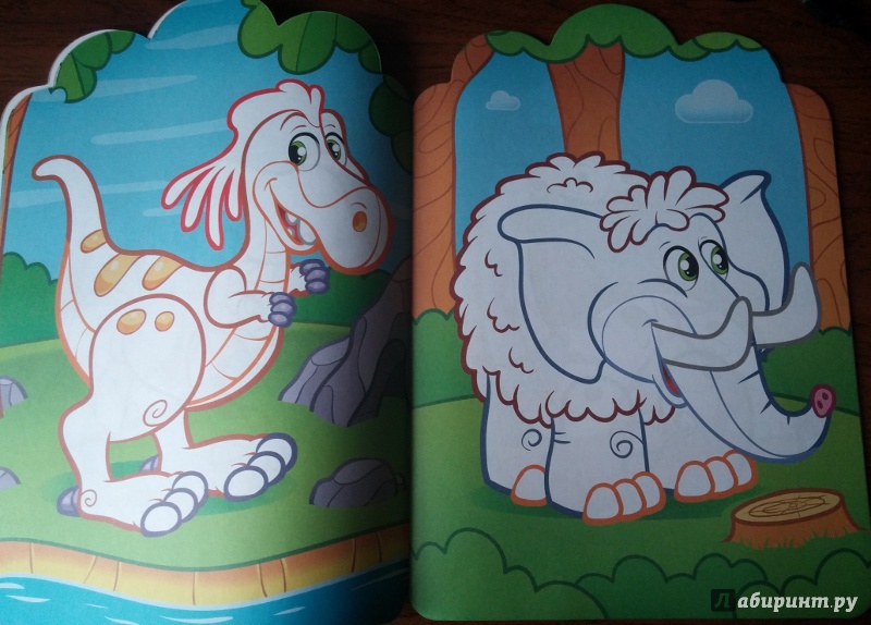 Иллюстрация 26 из 32 для Динозавры. Раскраска с наклейками для детей с 3-х лет | Лабиринт - книги. Источник: Мама Анюты
