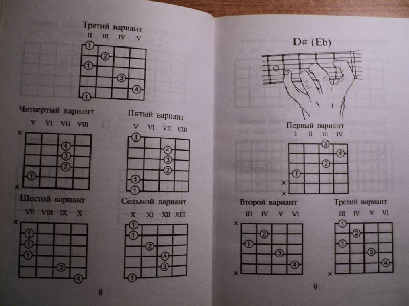 Иллюстрация 7 из 8 для Самые популярные аккорды для шестиструнной гитары | Лабиринт - книги. Источник: Euridice