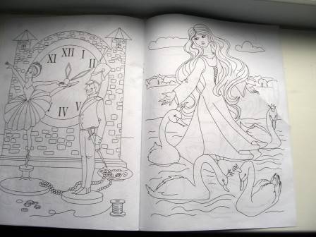 Иллюстрация 8 из 13 для Раскраска: Сказки Андерсена (Р040107) | Лабиринт - книги. Источник: Папи.рус
