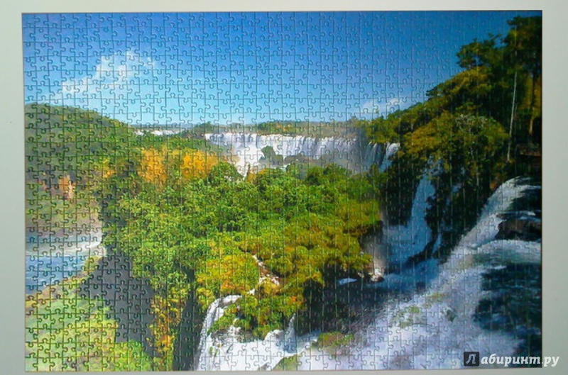 Иллюстрация 8 из 11 для Puzzle-1000 "Водопад, Аргентина" (С-101917) | Лабиринт - игрушки. Источник: M-Mare