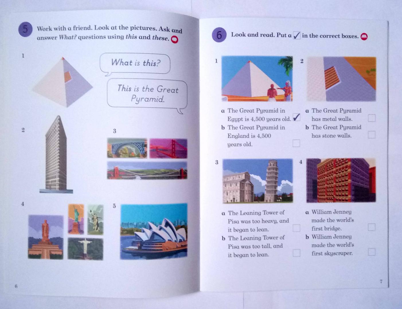 Иллюстрация 6 из 11 для Great Buildings. Activity Book. Level 3 - Catrin Morris | Лабиринт - книги. Источник: SoleNn
