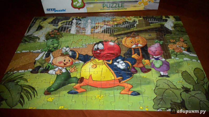 Иллюстрация 4 из 8 для Step Puzzle-160 "Союзмультфильм. Чиполлино" (72063) | Лабиринт - игрушки. Источник: Belgrad