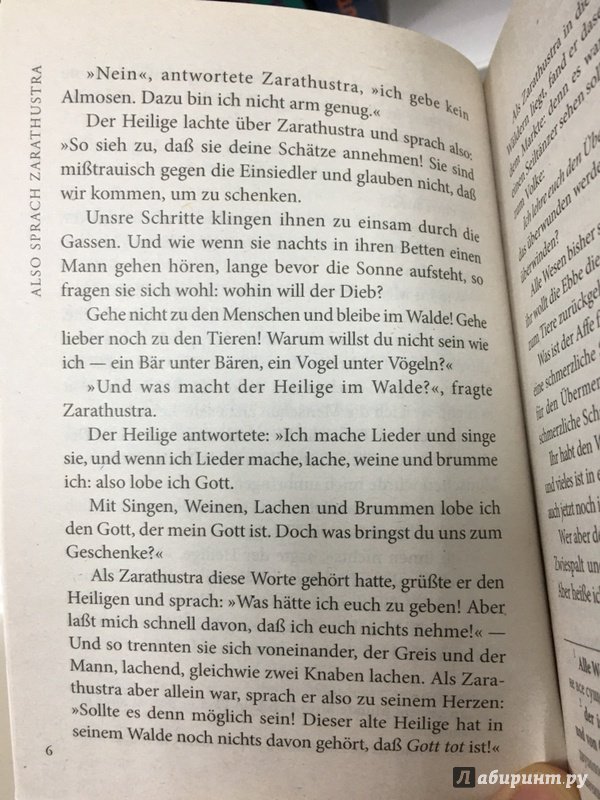 Иллюстрация 12 из 36 для Also Sprach Zarathustra. Ein Buch Fur Alle Und Keinen - Friedrich Nietzsche | Лабиринт - книги. Источник: Lina