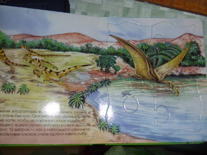 Иллюстрация 7 из 8 для Динозавры 150 миллионов лет назад. Книжки-мозаики | Лабиринт - книги. Источник: Волков  Антон