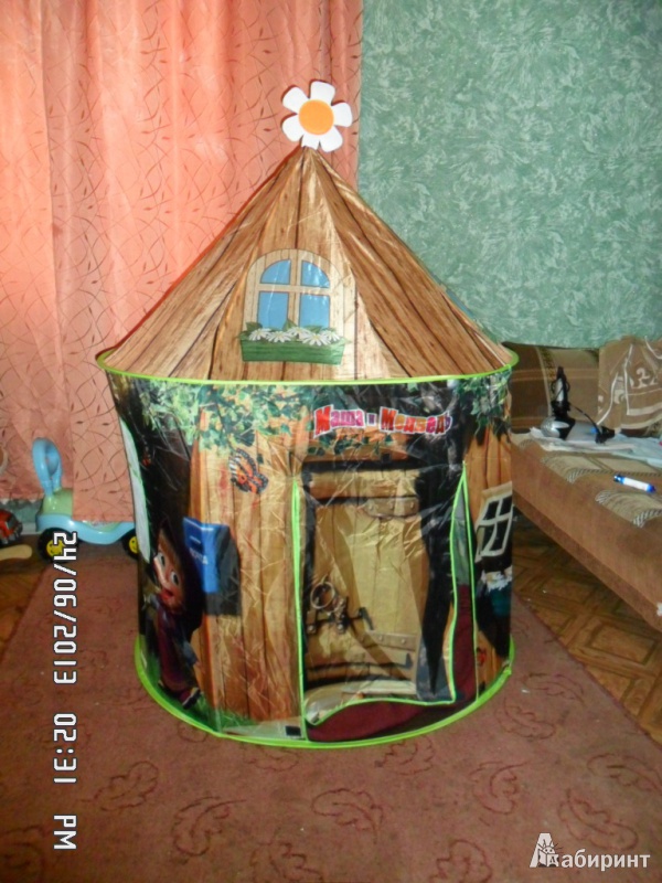 Иллюстрация 1 из 6 для Палатка "Маша и Медведь" в сумке, 104х135 см (GT5509) | Лабиринт - игрушки. Источник: Юлия Рой(Вишневецкая)