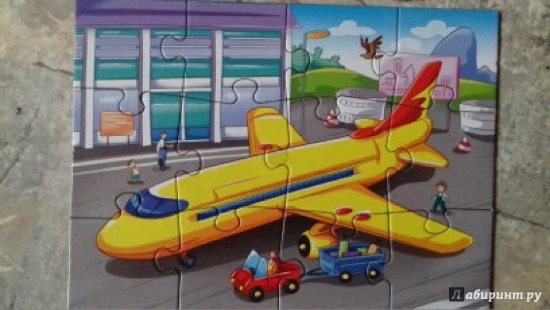Иллюстрация 9 из 25 для Puzzle-12 "Нужный транспорт", в ассортименте (П12-5642) | Лабиринт - игрушки. Источник: Назаренко  Марина