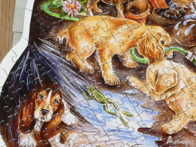 Иллюстрация 22 из 42 для Пазл "Собака" (697 элементов, контур-пазл) (83503) | Лабиринт - игрушки. Источник: Нюта