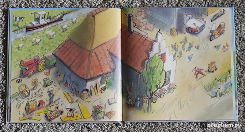 Иллюстрация 46 из 47 для Фермер Вилли едет на рынок - Лисхаут Ван | Лабиринт - книги. Источник: Алпатова  Ирина