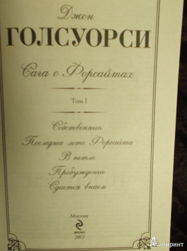 Иллюстрация 5 из 42 для Сага о Форсайтах. В 2-х томах. Том 1 - Джон Голсуорси | Лабиринт - книги. Источник: Агаточка