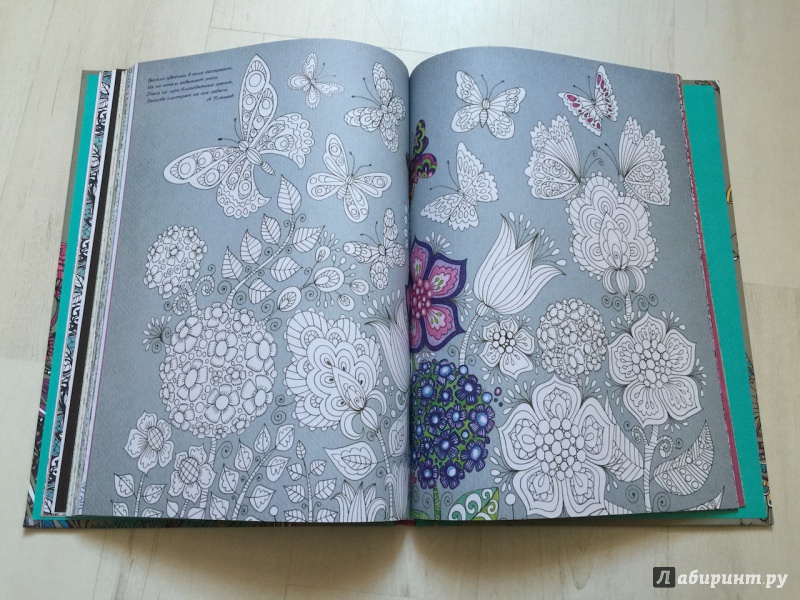 Иллюстрация 7 из 60 для Цветотерапия для снятия стресса. Книга-раскраска | Лабиринт - книги. Источник: evochka