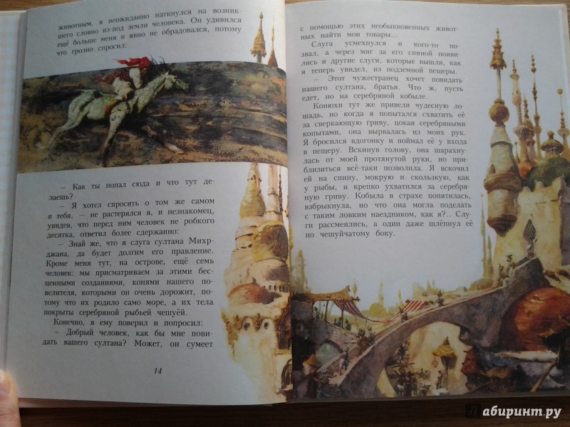 Иллюстрация 20 из 27 для Приключения Синдбада-морехода | Лабиринт - книги. Источник: Olga