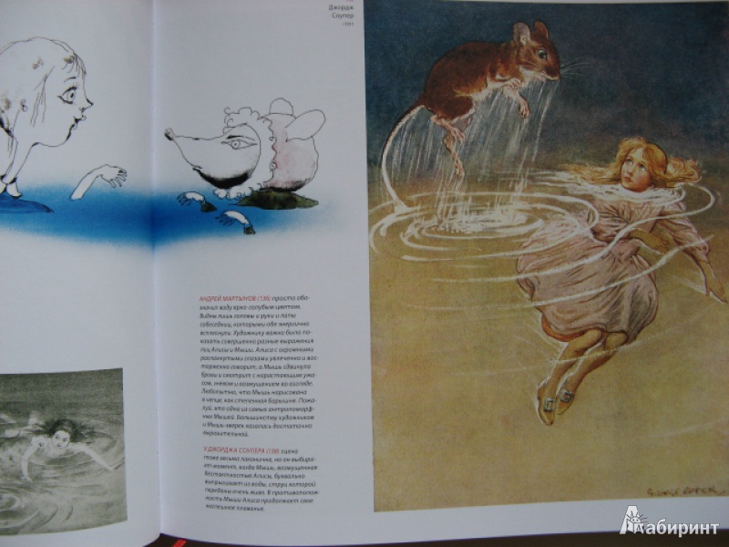Иллюстрация 8 из 35 для Алиса в Стране чудес. В Стране чудес Алисы. Книга-альбом - Льюис Кэрролл | Лабиринт - книги. Источник: Лунный кот