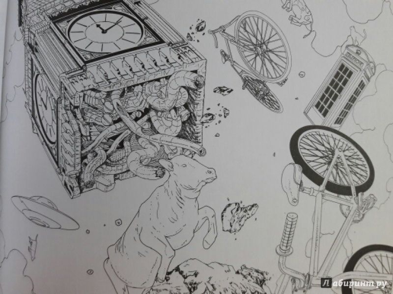 Иллюстрация 48 из 88 для Вокруг света на велосипеде. Раскраска-путешествие на край земли - Дзян Шань | Лабиринт - книги. Источник: Ирина Потемкина