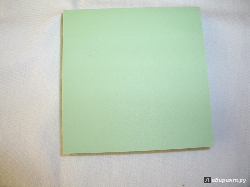 Иллюстрация 2 из 3 для Бумага с клеевым краем 76х76 мм, зеленая (А3-2) | Лабиринт - канцтовы. Источник: Tiger.