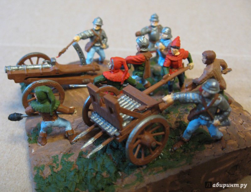 Иллюстрация 15 из 15 для Средневековая полевая пороховая артиллерия (8027) | Лабиринт - игрушки. Источник: Лабиринт