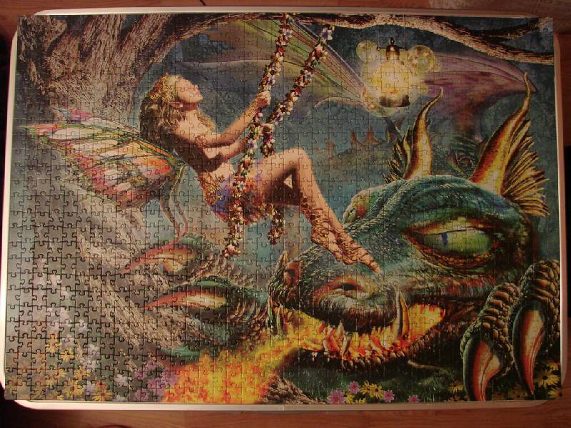 Иллюстрация 3 из 6 для Step Puzzle-1000 "Красавица и дракон" (79505) | Лабиринт - игрушки. Источник: scorPIONsha