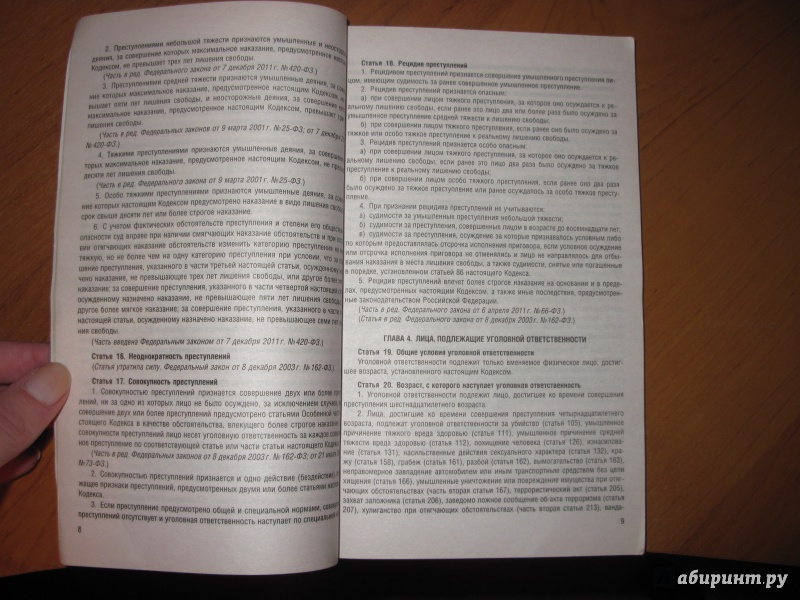 Иллюстрация 3 из 6 для Уголовный кодекс Российской Федерации по состоянию на 25 сентября 2013 года | Лабиринт - книги. Источник: Мельникова Ирина