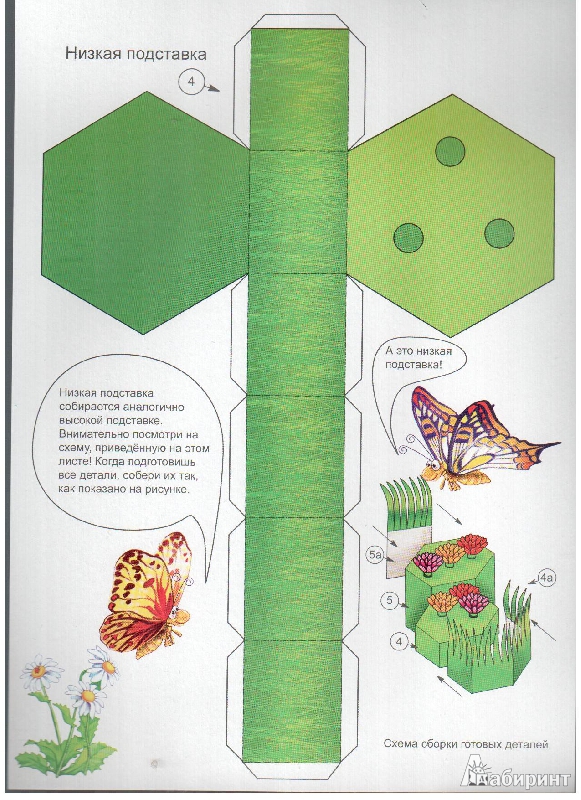 Иллюстрация 3 из 9 для Объемная модель "Бабочки-красавицы" | Лабиринт - игрушки. Источник: gabi