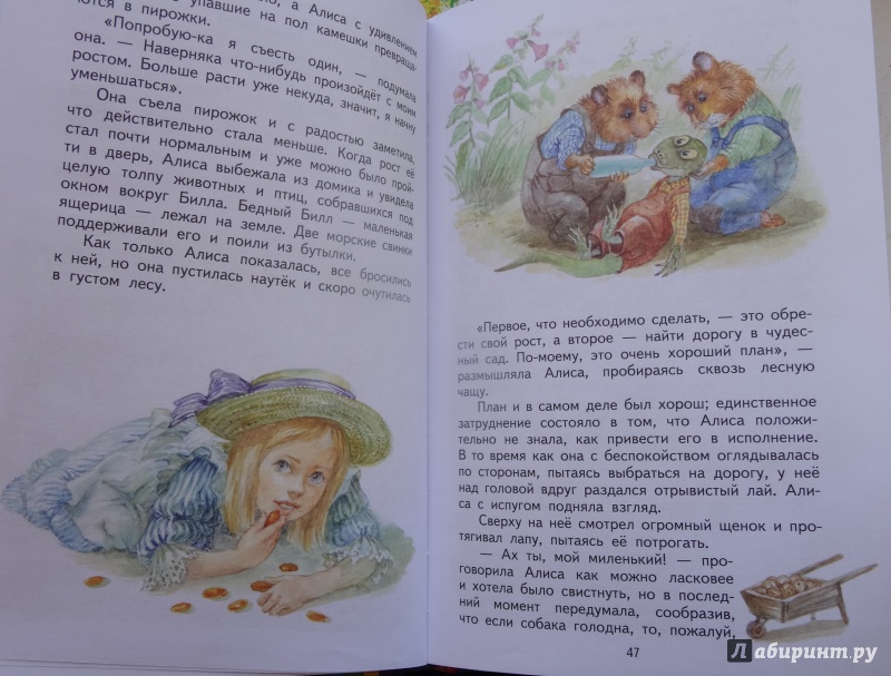Иллюстрация 21 из 61 для Алиса в Стране Чудес - Льюис Кэрролл | Лабиринт - книги. Источник: Елена G