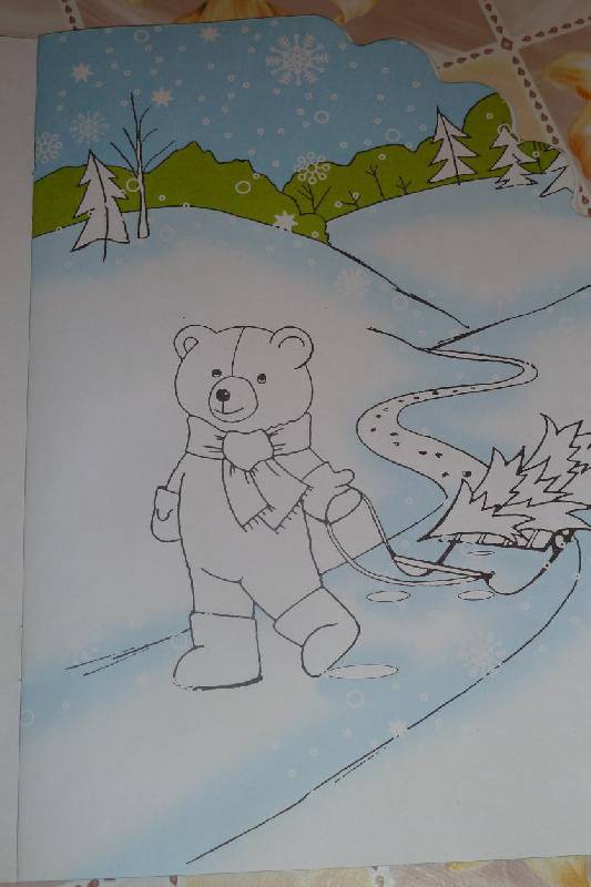 Иллюстрация 2 из 7 для Раскраска "Лесные зверята на новогодней елке". 3-6 лет | Лабиринт - книги. Источник: Терра