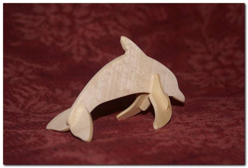 Иллюстрация 5 из 11 для Сборная деревянная модель "Дельфин" | Лабиринт - игрушки. Источник: РИВА