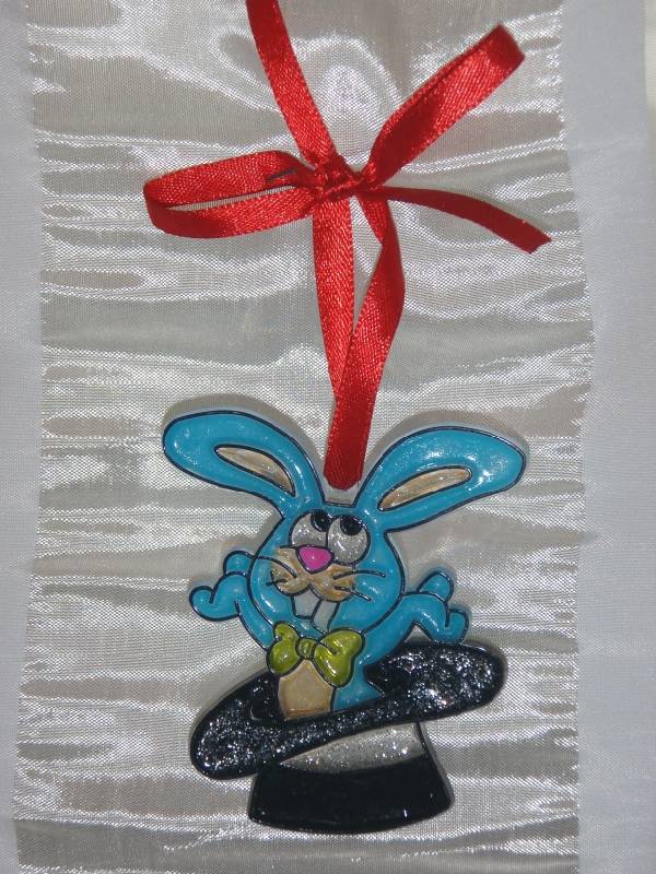 Иллюстрация 2 из 5 для Витраж малый: Кролик | Лабиринт - игрушки. Источник: Nadena