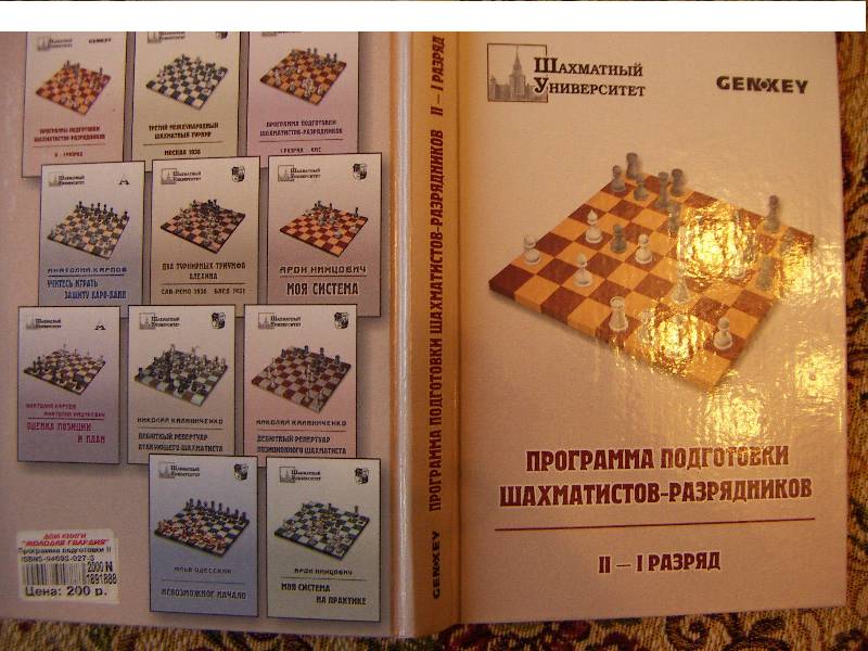 Иллюстрация 2 из 4 для Программа подготовки шахматистов-разрядников. II-I разряд | Лабиринт - книги. Источник: Алонсо Кихано